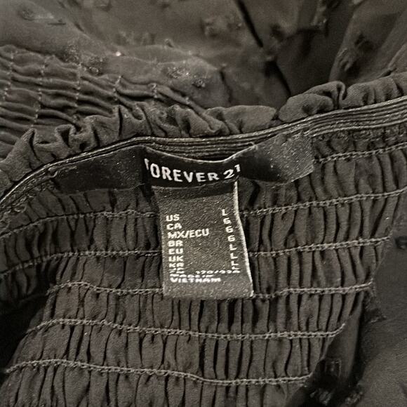 Forever 21 flowy blouse size large - Picture 4 of 4